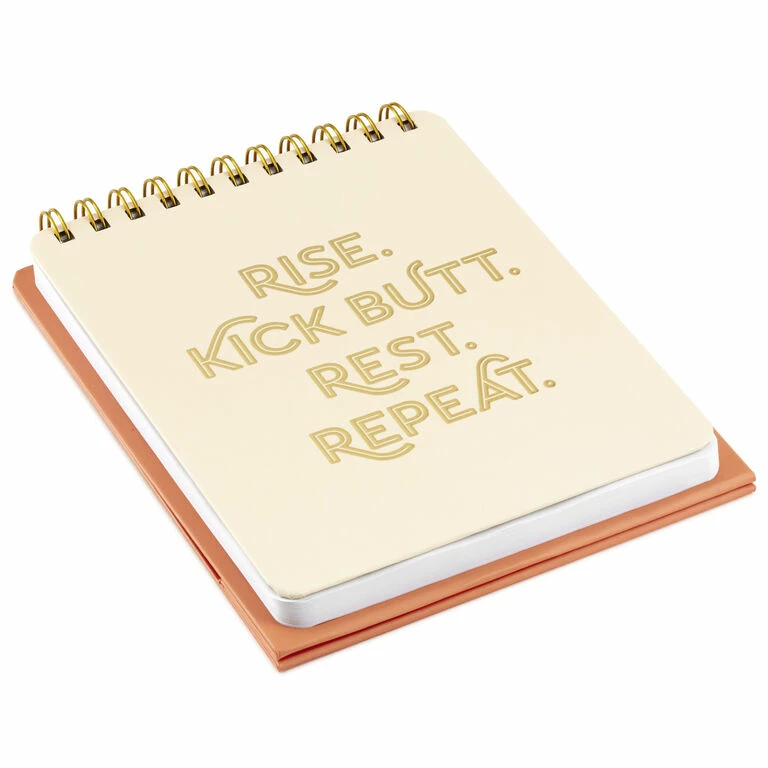 Hallmark Kick Butt, Repeat Easel Notebook 1 Hallmark Kick Butt, Repeat Easel Notebook