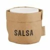 Salsa Ceramic Dish And Washable Paper Holder