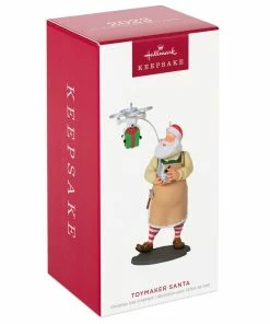 Hallmark Toymaker Santa Ornament -Department Store Shop Santa With Drone Keepsake Ornament 1999QXR8047 04