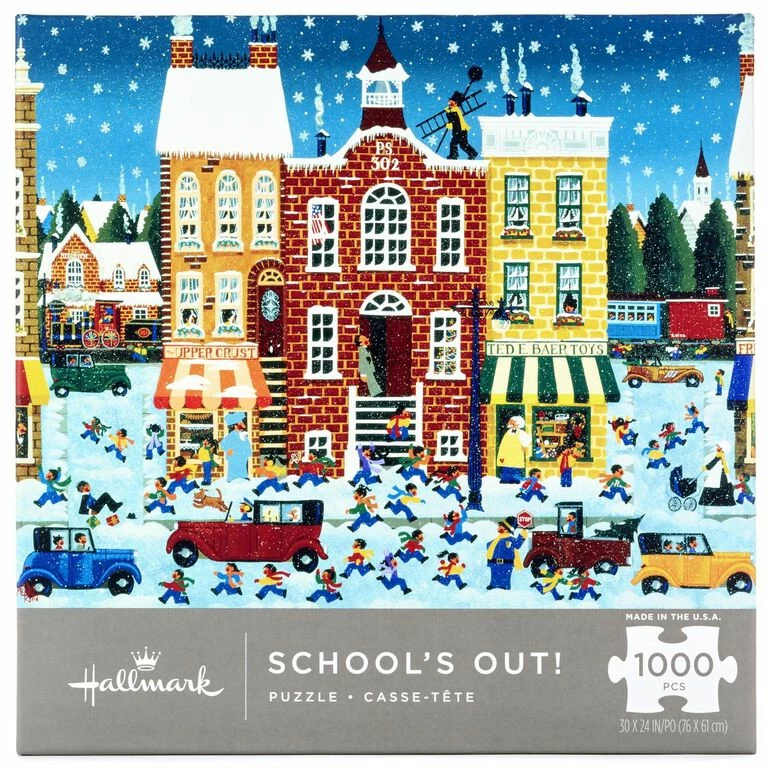 Hallmark School's Out! 1,000-Piece Puzzle 1 Hallmark School's Out! 1,000-Piece Puzzle