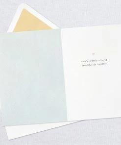 Hallmark Happily Ever After Quilled Paper Handmade Wedding Card 10 Hallmark Happily Ever After Quilled Paper Handmade Wedding Card -Department Store Shop Script Letters Quilled Paper Handmade Wedding Card 1299LAD9615 03