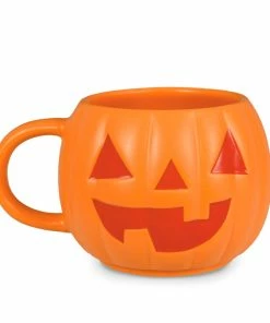 Hallmark Smiling Pumpkin Sculpted Mug, 20 Oz.