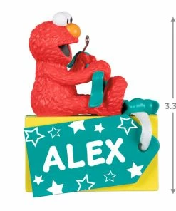 Hallmark Sesame Street® A Gift From Elmo Personalized Ornament -Department Store Shop Sesame Street A Gift From Elmo Personalized Keepsake Ornament 2499QHE2111B1 03