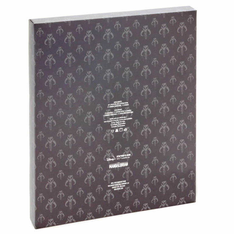 Hallmark Star Wars: The Mandalorian™ And Grogu™ Adult And Child Novelty Crew Socks, Set Of 2 3 Hallmark Star Wars: The Mandalorian™ And Grogu™ Adult And Child Novelty Crew Socks, Set Of 2 - Image 3