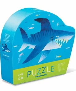 Crocodile Creek Shark City 12-Piece Puzzle