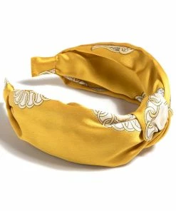 Shiraleah Knotted Yellow Fabric Headband