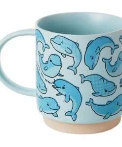 Hallmark All-Porpoise Funny Mug, 16 Oz. -Department Store Shop Shoebox AllPorpoise Mug Funny Coffee Cup 1MUG3521 02