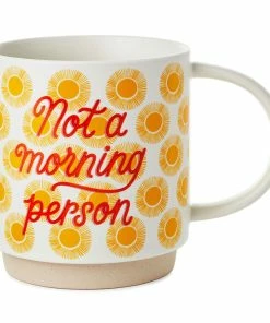 Hallmark Not A Morning Person Funny Mug, 16 Oz.
