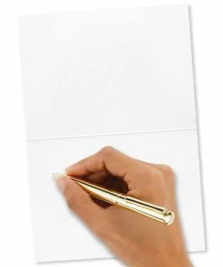 Hallmark Silver Stars And Blue Glitter Blank Note Cards, Box Of 8 -Department Store Shop Silver Stars and Blue Glitter Blank Note Cards 1499NOT1016 03