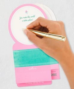 Hallmark Peanuts® Snoopy Snow Globe 3D Pop-Up Mother's Day Card With Motion -Department Store Shop Snoopy 3D PopUp Mothers Day Card With Motion 1299MEJ8033 06