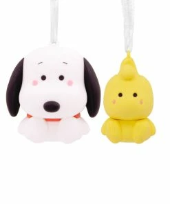 Better Together Snoopy And Woodstock Magnetic Hallmark Ornaments, Set Of 2