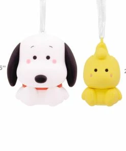 Better Together Snoopy And Woodstock Magnetic Hallmark Ornaments, Set Of 2 -Department Store Shop Snoopy and Woodstock Christmas Ornaments 3HCM2133 03