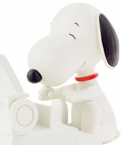 Hallmark Peanuts® Snoopy Cell Phone Holder -Department Store Shop Snoopy at Typewriter Cell Phone Holder 1PAJ3519 03