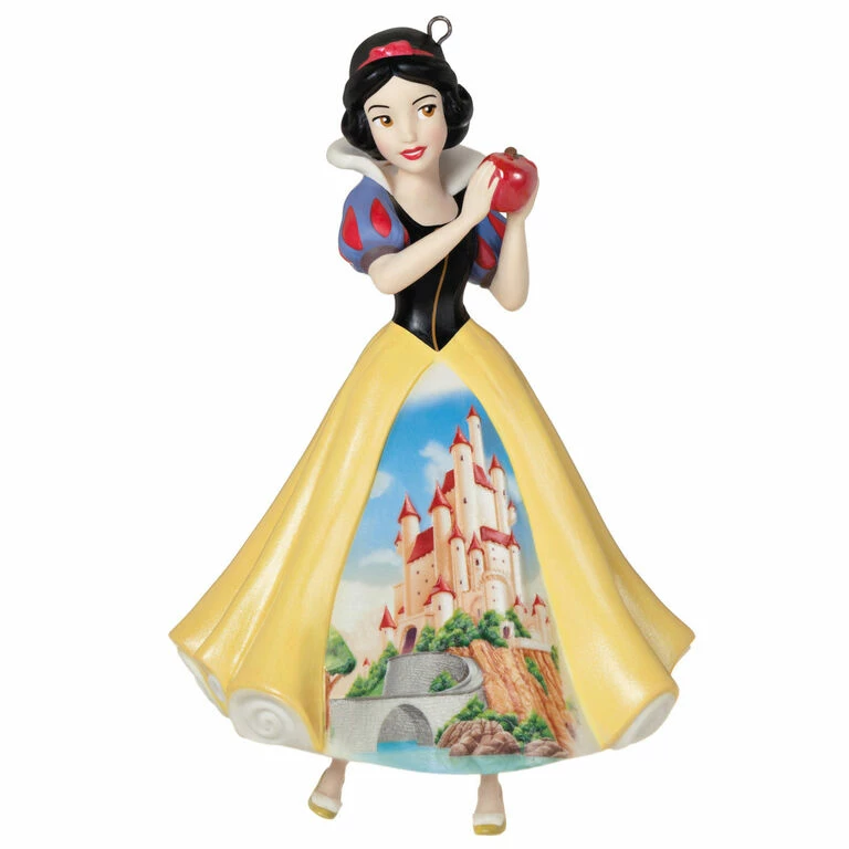 Hallmark Disney Princess Celebration Snow White Porcelain Ornament 1 Hallmark Disney Princess Celebration Snow White Porcelain Ornament