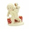 Enesco Snowbabies Bag Of Christmas Puppies Figurine, 4.02"