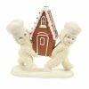 Enesco Snowbabies Carry It Gingerly Figurine, 5.24"