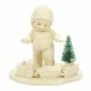 Enesco Snowbabies All Aboard Figurine, 3.98"