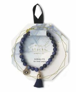 Soul Stacks Sodalite Intention Bracelet