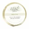 Soul Stacks Breathe White Howlite Bracelets, Set Of 3