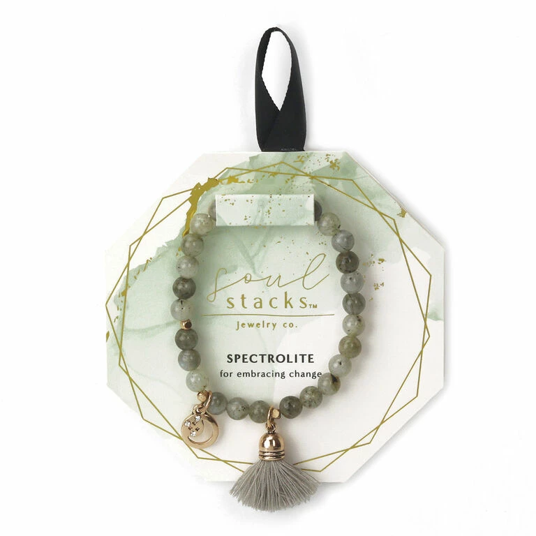 Soul Stacks Spectrolite Intention Bracelet 1 Soul Stacks Spectrolite Intention Bracelet