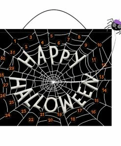 Hallmark Spider Web Glow-in-the-Dark Halloween Countdown Calendar