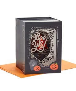 Hallmark Boo To You Musical 3D Pop-Up Halloween Card With Light