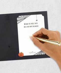 Hallmark Boo To You Musical 3D Pop-Up Halloween Card With Light -Department Store Shop Spooky Graveyard 3D PopUp Music Light Halloween Card 1099HJD5002 07