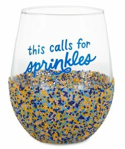 Hallmark Sprinkle Dip Wine Glass, 16 Oz.