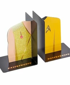 Hallmark Star Trek™ Mirror, Mirror Captain Kirk Bookends, Set Of 2