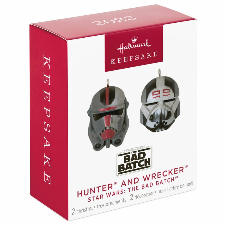 Hallmark Mini Star Wars: The Bad Batch™ Hunter™ And Wrecker™ Ornaments, Set Of 2 4 Hallmark Mini Star Wars: The Bad Batch™ Hunter™ And Wrecker™ Ornaments, Set Of 2 - Image 4