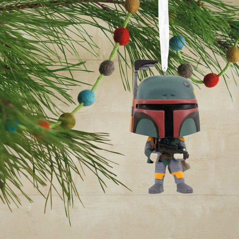 Star Wars™ Boba Fett™ Funko POP!® Hallmark Ornament 2 Star Wars™ Boba Fett™ Funko POP!® Hallmark Ornament - Image 2