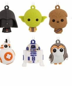 Mini Star Wars™ Shatterproof Hallmark Ornaments, Set Of 6 -Department Store Shop Star Wars Characters Miniature Christmas Ornaments Set of 6 2HCM6129 03