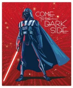 Hallmark Star Wars™ Darth Vader™ Dark Side Blanket -Department Store Shop Star Wars Darth Vader Dark Side Fleece Blanket 1SHP2159 03