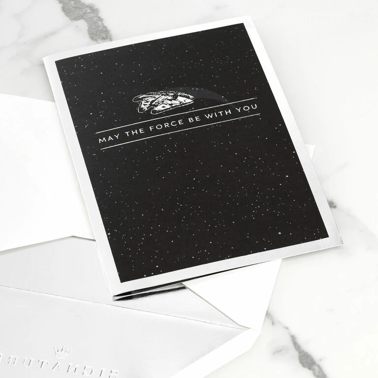 Hallmark Star Wars™ Millennium Falcon™ 3D Pop-Up Card 5 Hallmark Star Wars™ Millennium Falcon™ 3D Pop-Up Card - Image 5