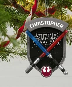 Hallmark Star Wars™ Choose Your Destiny Personalized Ornament, Rebel Alliance -Department Store Shop Star Wars Rebel Alliance Personalized Ornament 2499QHE1964B1 02