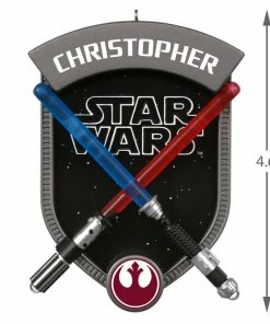 Hallmark Star Wars™ Choose Your Destiny Personalized Ornament, Rebel Alliance -Department Store Shop Star Wars Rebel Alliance Personalized Ornament 2499QHE1964B1 03