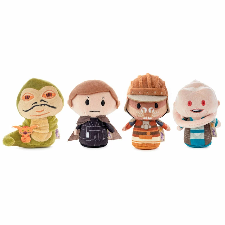 Hallmark Itty Bittys® Star Wars: Return Of The Jedi™ Plush Collector Set Of 4 1 Hallmark Itty Bittys® Star Wars: Return Of The Jedi™ Plush Collector Set Of 4