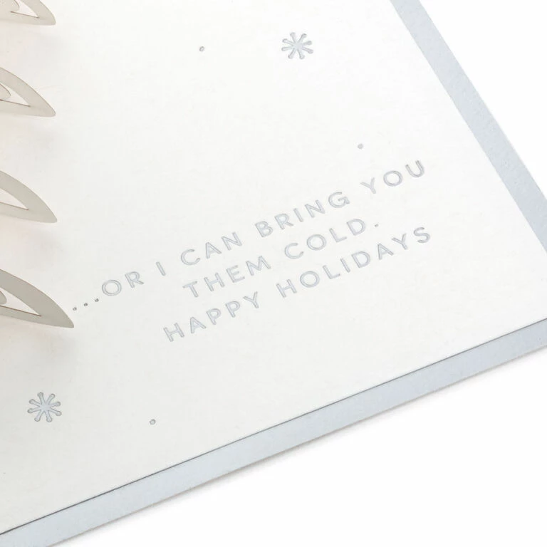 Hallmark Star Wars: The Mandalorian™ Grogu™ Warm Wishes 3D Pop-Up Holiday Card 3 Hallmark Star Wars: The Mandalorian™ Grogu™ Warm Wishes 3D Pop-Up Holiday Card - Image 3