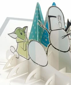 Hallmark Star Wars: The Mandalorian™ Grogu™ Warm Wishes 3D Pop-Up Holiday Card 14 Hallmark Star Wars: The Mandalorian™ Grogu™ Warm Wishes 3D Pop-Up Holiday Card -Department Store Shop Star Wars The Mandalorian Grogu 3D PopUp Holiday Card 1499XXH9985 05
