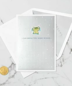 Hallmark Star Wars: The Mandalorian™ Grogu™ Warm Wishes 3D Pop-Up Holiday Card 15 Hallmark Star Wars: The Mandalorian™ Grogu™ Warm Wishes 3D Pop-Up Holiday Card -Department Store Shop Star Wars The Mandalorian Grogu 3D PopUp Holiday Card 1499XXH9985 06