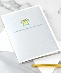 Hallmark Star Wars: The Mandalorian™ Grogu™ Warm Wishes 3D Pop-Up Holiday Card 16 Hallmark Star Wars: The Mandalorian™ Grogu™ Warm Wishes 3D Pop-Up Holiday Card -Department Store Shop Star Wars The Mandalorian Grogu 3D PopUp Holiday Card 1499XXH9985 07