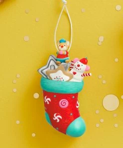 Hallmark Stocking Stuffers Surprise Mystery 2023 Exclusive Ornament -Department Store Shop Stocking With Mouse and Star Cookie Keepsake Ornament 1999QXC5619 07