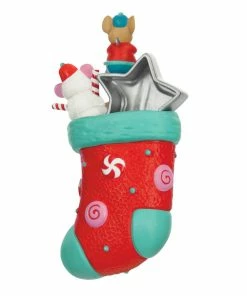 Hallmark Stocking Stuffers Surprise Mystery 2023 Exclusive Ornament -Department Store Shop Stocking With Mouse and Star Cookie Keepsake Ornament 1999QXC5619 08