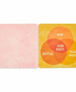Hallmark Stop And Smell The Rosé: 20 Coasters Celebrating Friends (And Wine) Book 6 Hallmark Stop And Smell The Rosé: 20 Coasters Celebrating Friends (And Wine) Book -Department Store Shop Stop and Smell the Ros Book With Coasters 1BOK1574 03