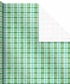 Hallmark Pastel Christmas Prints 3-Pack Wrapping Paper, 120 Sq. Ft. -Department Store Shop Storybook Scenes 3Pack Christmas Wrapping Paper 5JXW1081 04