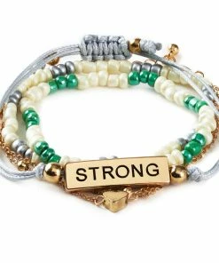 Hallmark Strong And Courageous Bracelets, Set Of 4