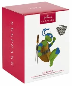 Hallmark Teenage Mutant Ninja Turtles: Mutant Mayhem Leonardo Ornament -Department Store Shop TMNT Mutant Mayhem Leonardo Keepsake Ornament 1899QXI7369 04