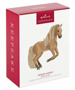 Hallmark Andalusian Dream Horse Ornament 9 Hallmark Andalusian Dream Horse Ornament -Department Store Shop Tan Horse Keepsake Ornament 1799QGO2709 04