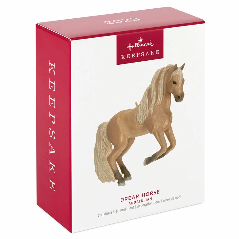 Hallmark Andalusian Dream Horse Ornament 4 Hallmark Andalusian Dream Horse Ornament - Image 4