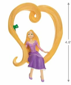 Hallmark Disney Tangled Rapunzel's Heart Of Gold Ornament 8 Hallmark Disney Tangled Rapunzel's Heart Of Gold Ornament -Department Store Shop Tangled Rapunzel and Pascal Keepsake Ornament 1899QXD6557 03